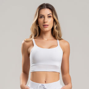 Top Feminino Fitness Básico - Preto