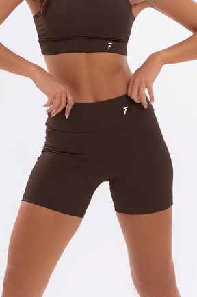 Shorts Fitness Feminino Básico - Off-White