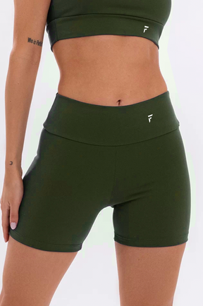 Shorts Fitness Feminino Básico - Vermelho Carmesin